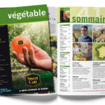 Au sommaire du numéro de janvier magazine végétable 417