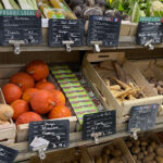 Progression dynamique au rayon fruits et légumes bio Naturalia